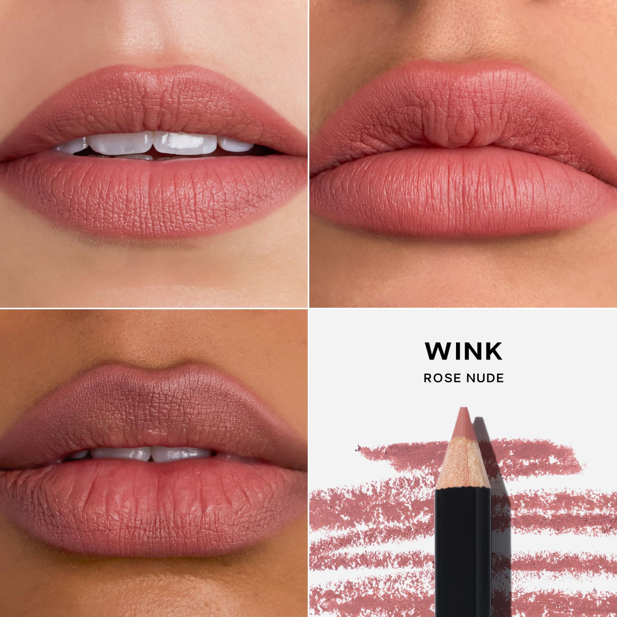 Saie lip liner sharpened tip detail for precise application benefit
