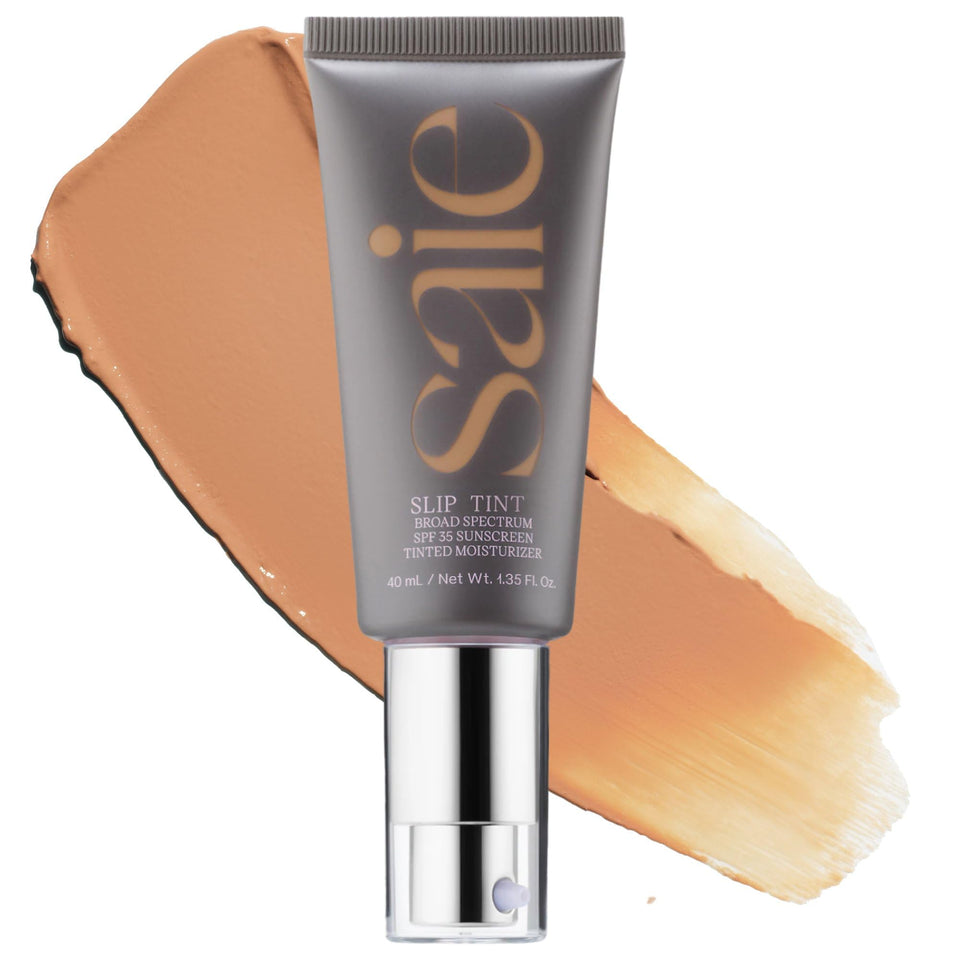 Saie front packaging showing bottle and shade for quick recognition and trust