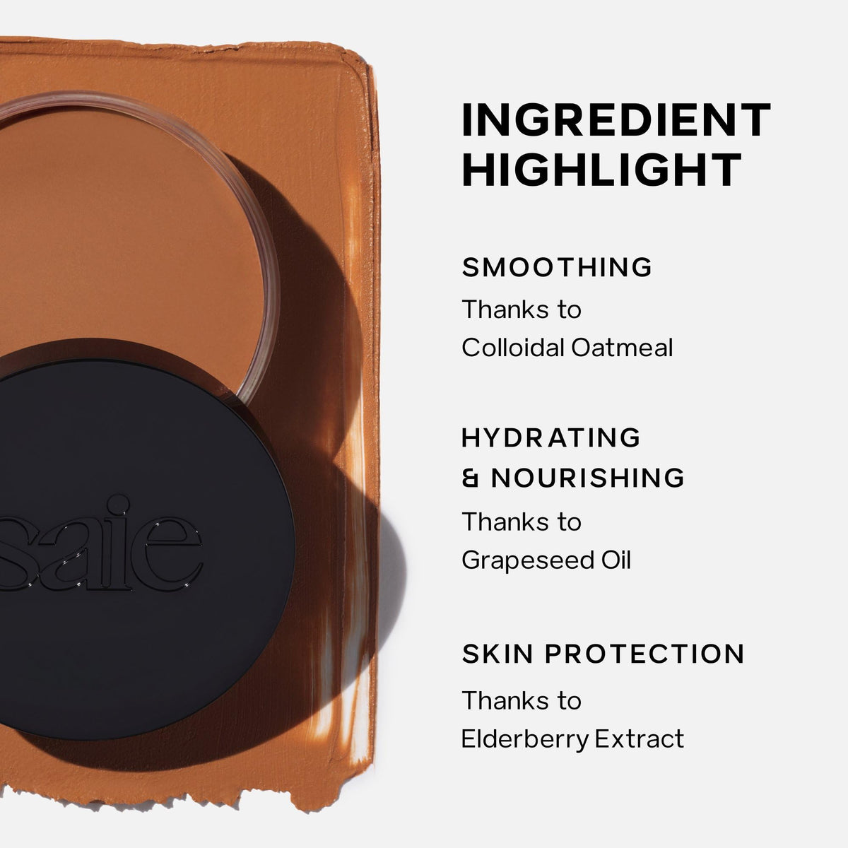Saie product beside coin for size scale and portable, everyday convenience