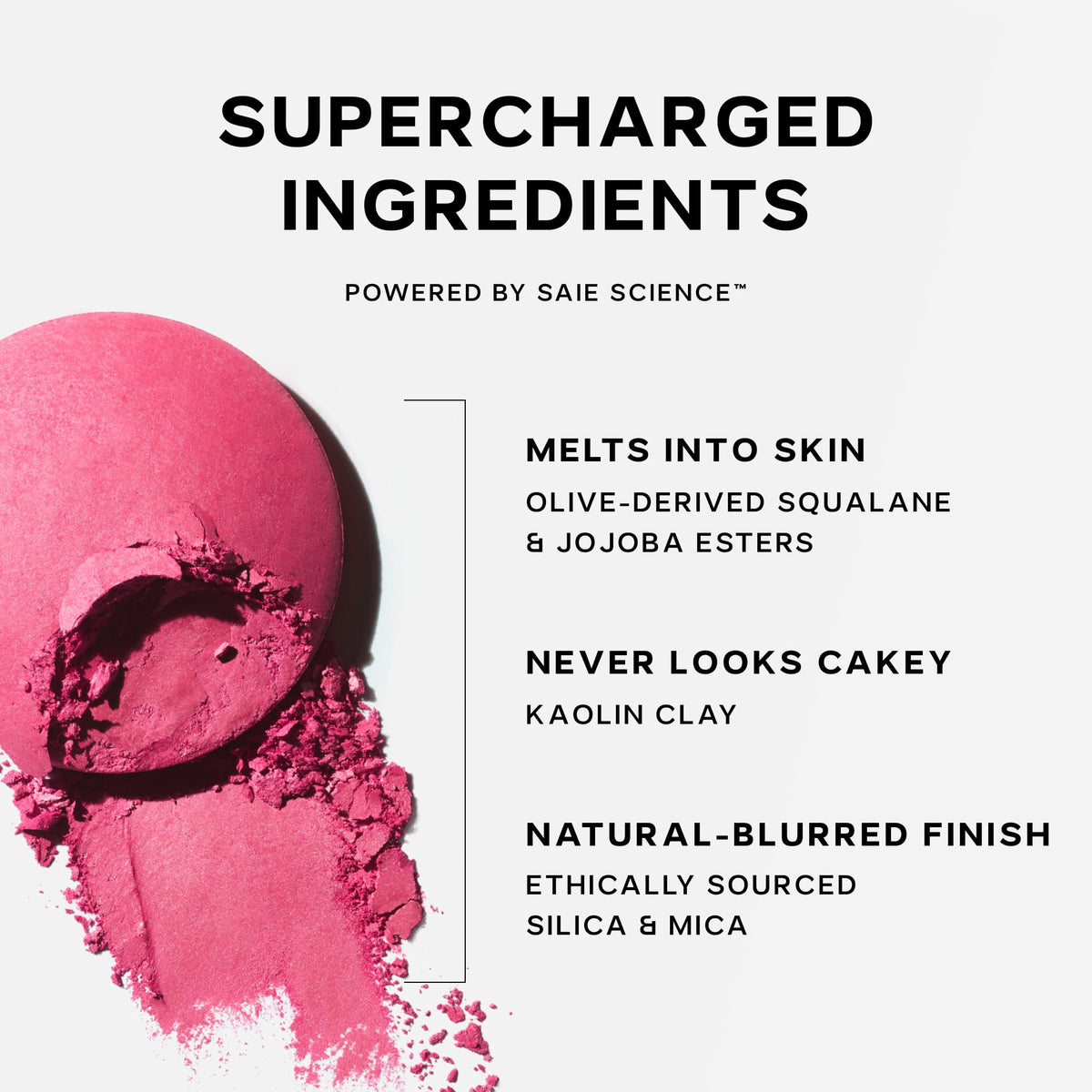 Saie SuperSuede angle reflection capturing subtle sheen and soft-focus effect