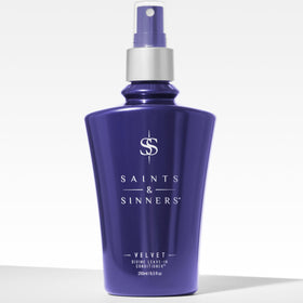 Saints & Sinners ingredients label highlighting natural vitamins