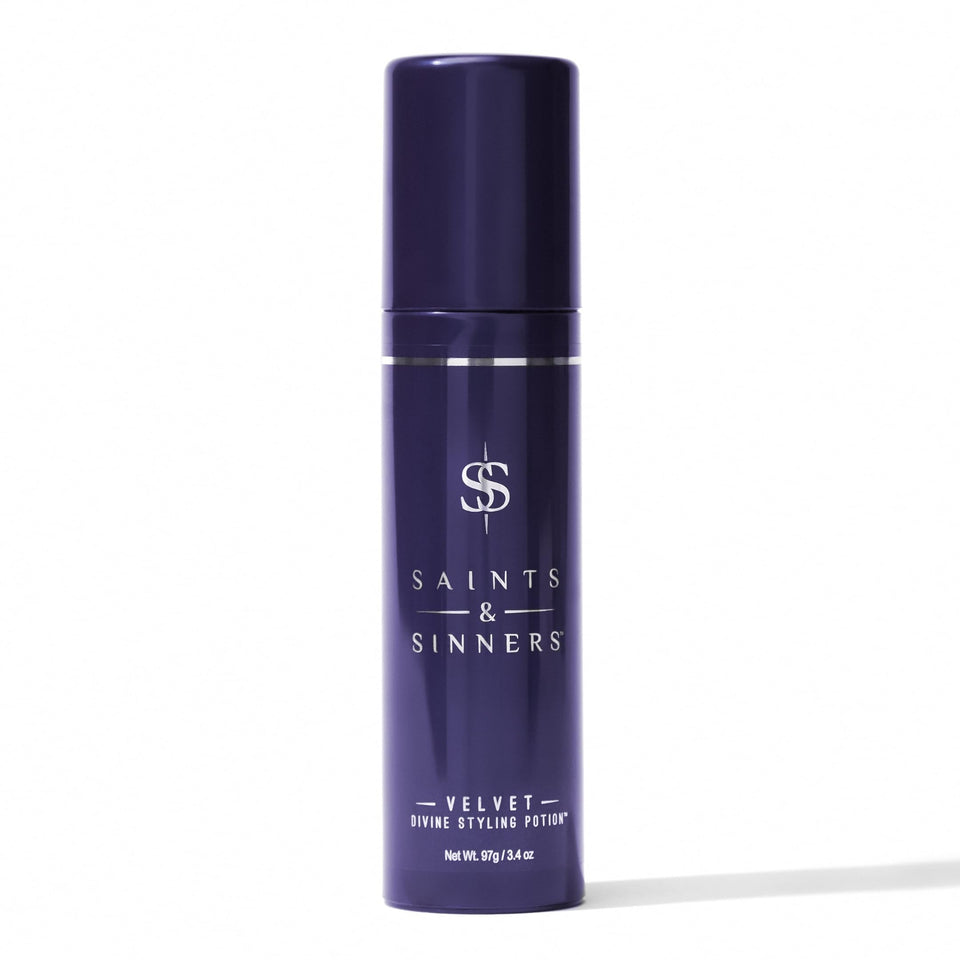Saints & Sinners front package showing product and benefits