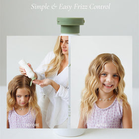 SALEE. cream texture close-up showing smooth glide and frizz control