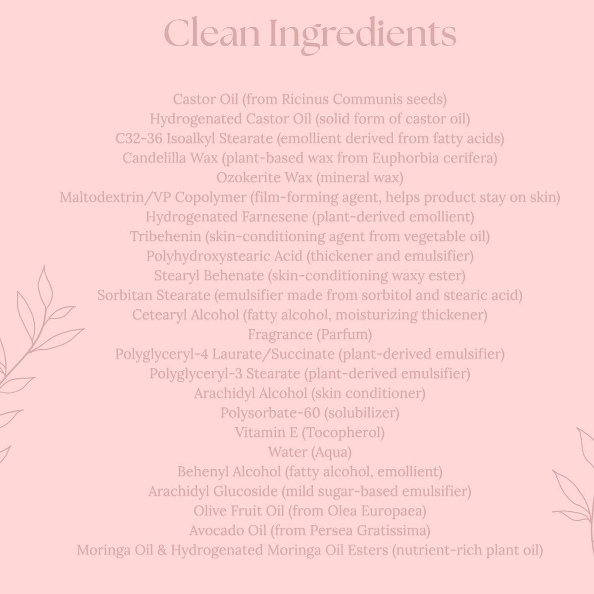 Salée ingredient label closeup showing clean, non-toxic formulation benefits