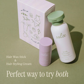 SALEE. wax stick detail top view highlighting precision taming benefit