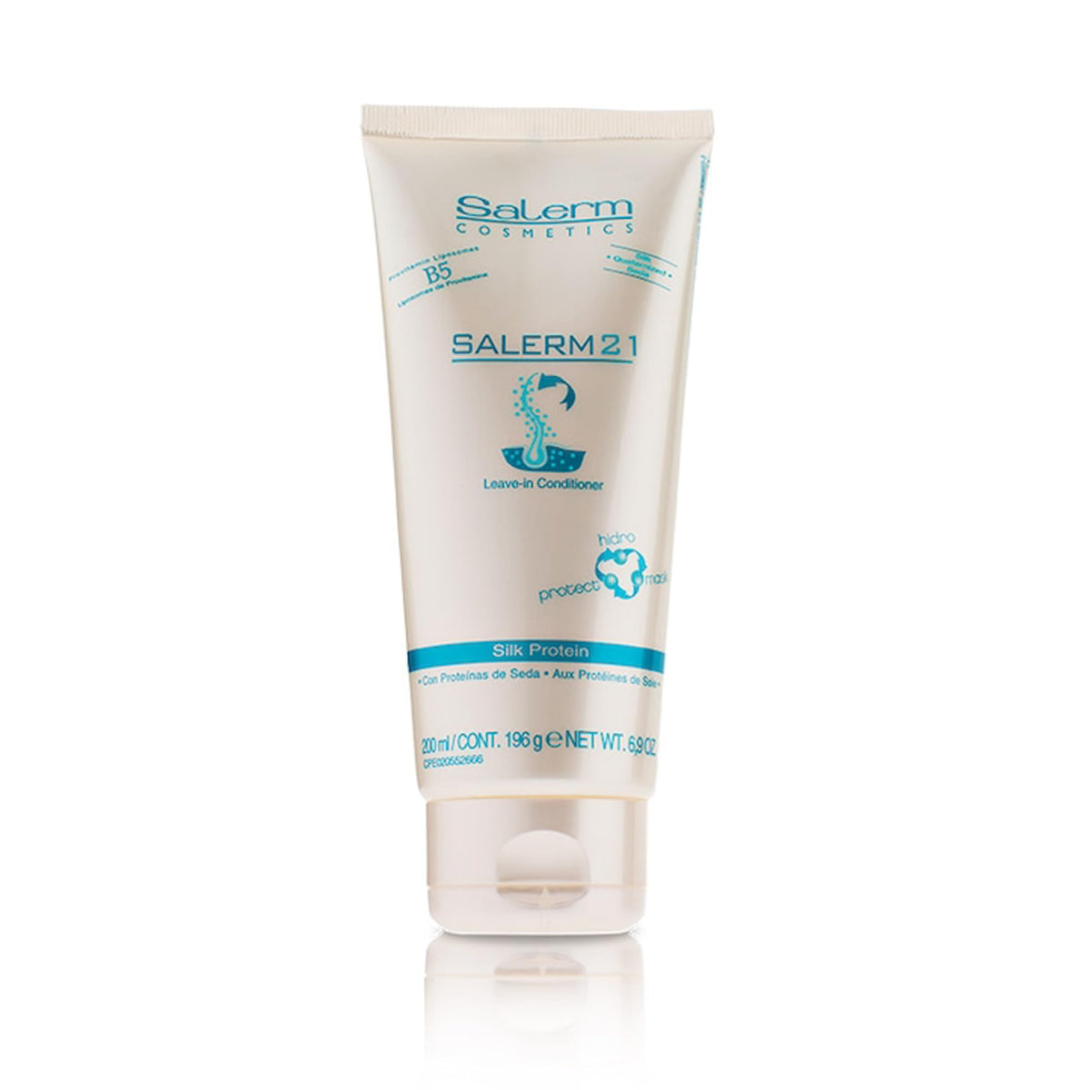 SALERM front bottle showing label and 200 ml size, clear product identity and benefit