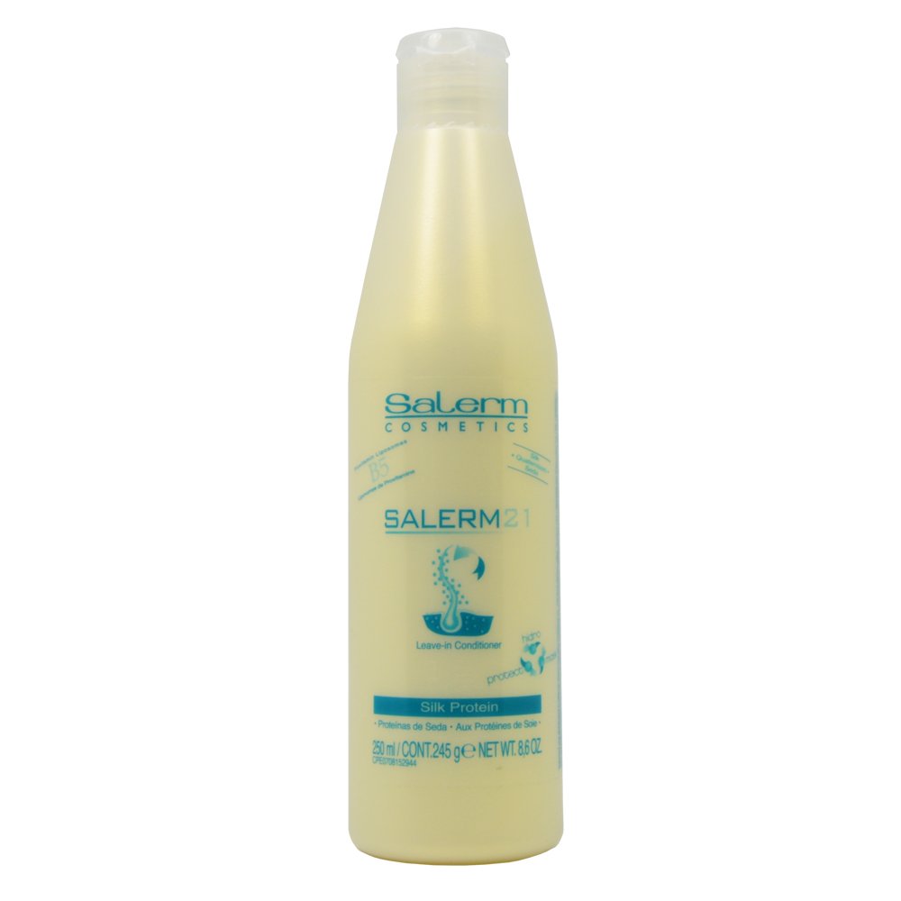 SALERM bottle front view showing label and 8.6 oz size for easy styling