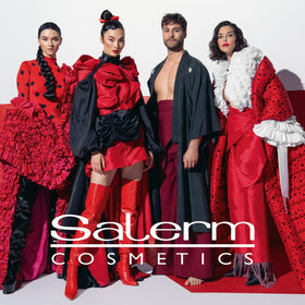 SALERM product in a styling setting protecting hair from heat and environmental stress