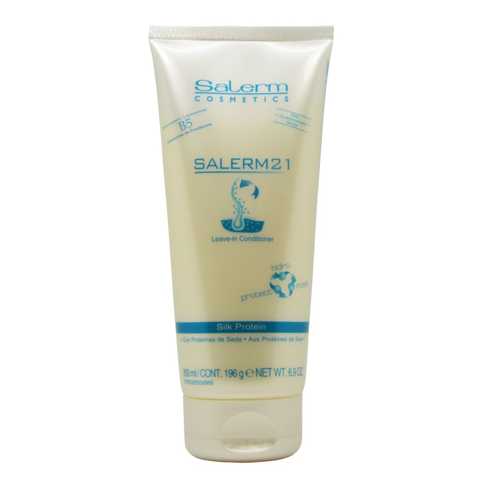 SALERM tube front view showing label and 6.9 oz size, highlights easy dispensing