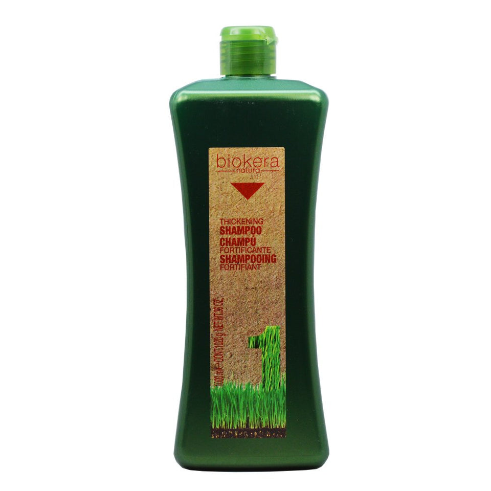 SALERM Fortifying Shampoo 1000 ml front bottle showing label and professional size benefit