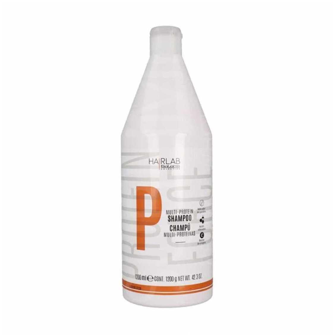 SALERM front bottle view showing fortifying shampoo and professional size benefit