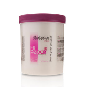 SALERM Hi Repair Mask front view showing 1000 ml professional packaging and instant benefits