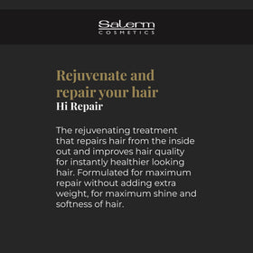 SALERM bottle paired with matching conditioner showing system use