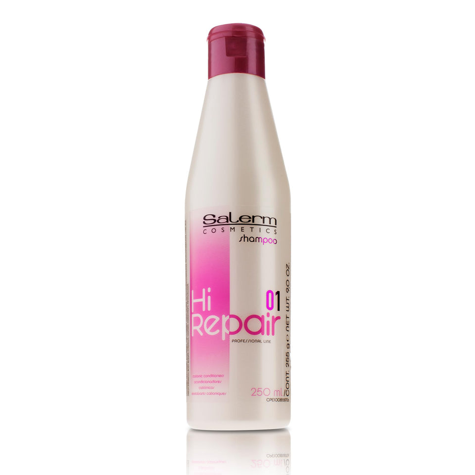 SALERM bottle front view showing 250 ml size and repair benefit