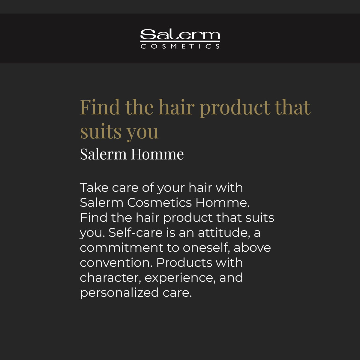SALERM styled pompadour in real life showing strong hold and smooth finish