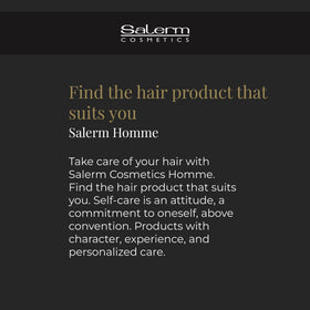 SALERM styled pompadour in real life showing strong hold and smooth finish