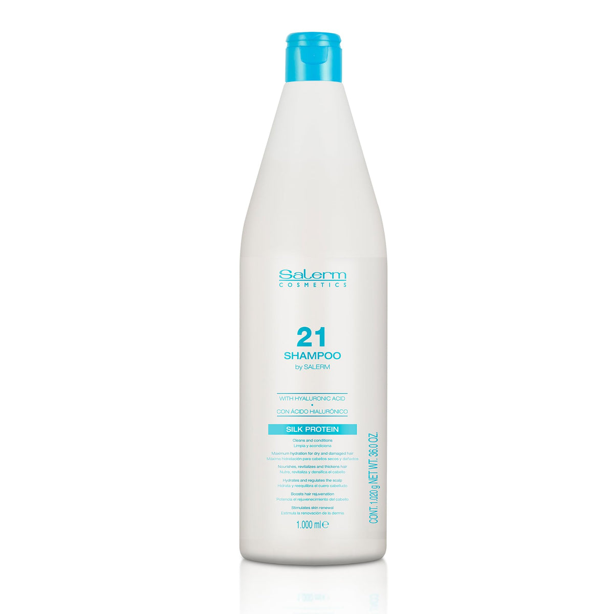 SALERM front bottle view showing 1000ml size and brand benefits