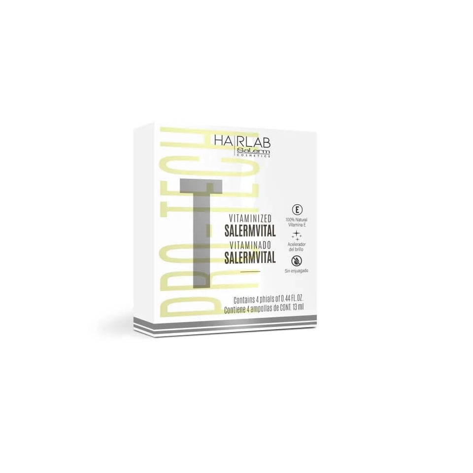 SALERM Vitaminado Salermvital bottle front view showing packaging and shine benefits