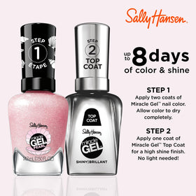 Brush stroke of Pink Sand polish demonstrating smooth application and sheer pearlescent payoff