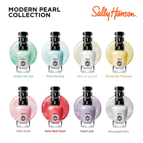 Product label close-up showing Sally Hansen name and ingredient clarity for informed shoppers