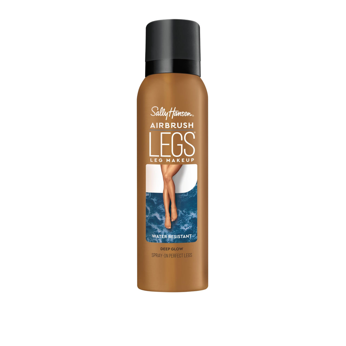 Sally Hansen Airbrush Legs front packaging showing label and Deep Glow shade