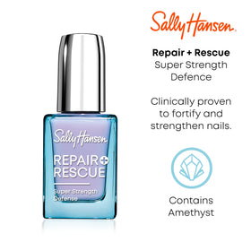 Sally Hansen brush and cap close-up demonstrating precise application and easy control