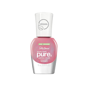 Sally Hansen front bottle showing Mystic Topaz iridescent pink and glossy shine