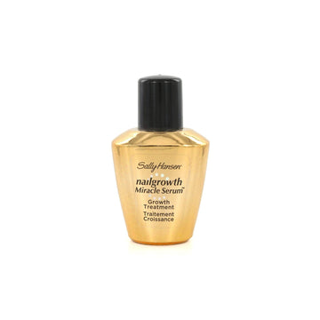 Sally Hansen bottle front view showing Nailgrowth Miracle clear serum and benefits