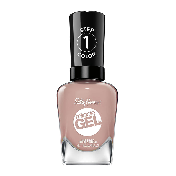 Sally Hansen Miracle Gel front packaging showing shade and finish benefits