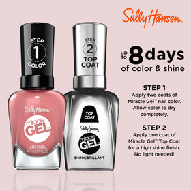 Sally Hansen close-up of polish swirl highlighting creamy texture and chip-resistance