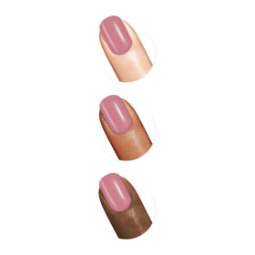 Sally Hansen swatch card showing Pinky Clay color for easy shade selection