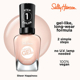 Sally Hansen close-up of cap and label highlighting easy-grip brush and clear branding