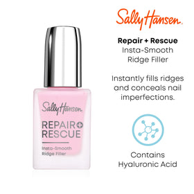 Sally Hansen texture close-up highlighting smooth, self-leveling finish