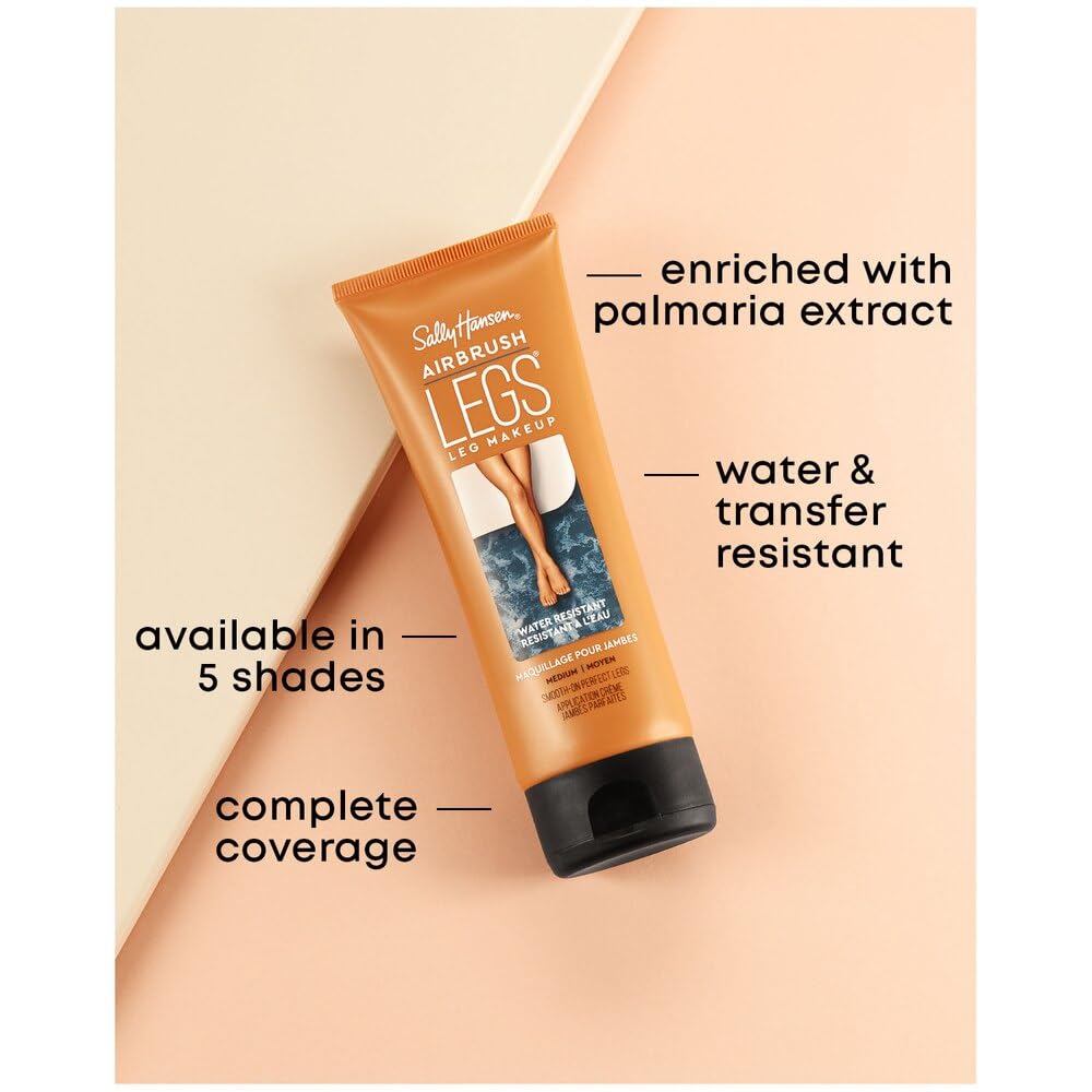 Sally Hansen texture close-up displaying smooth lotion for even coverage