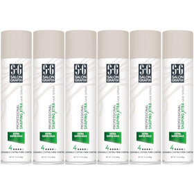Salon Grafix front packaging showing can and label for professional hold