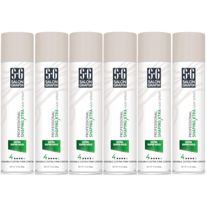Salon Grafix front packaging showing can and label for professional hold