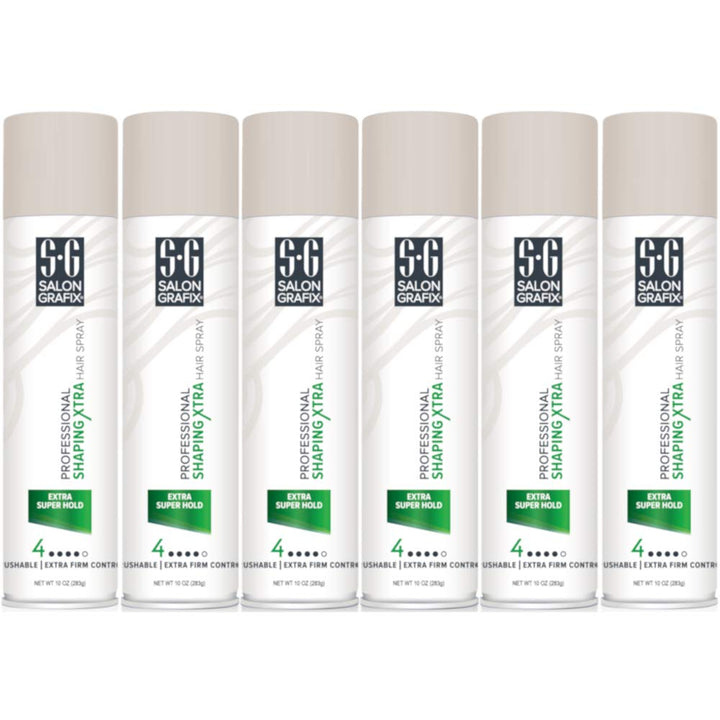 Salon Grafix front packaging showing can and label for professional hold