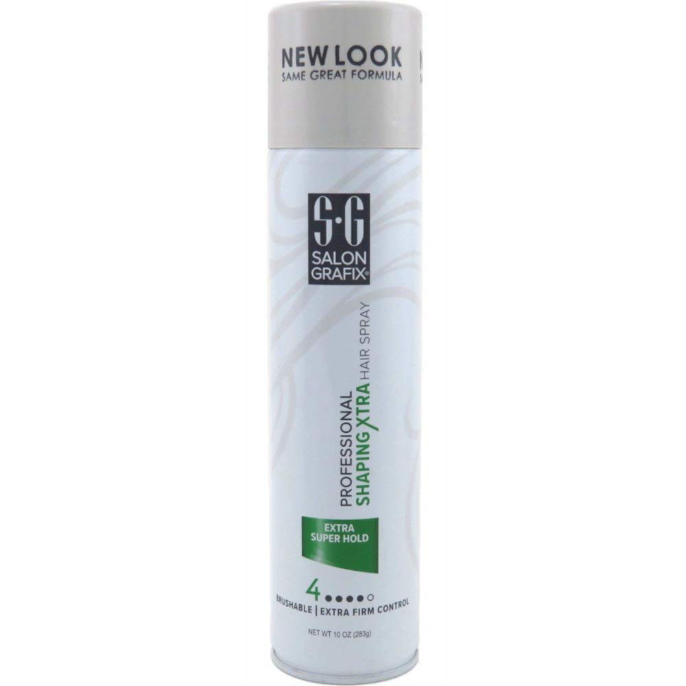 Salon Grafix in-use by stylist shaping hair for long-lasting hold