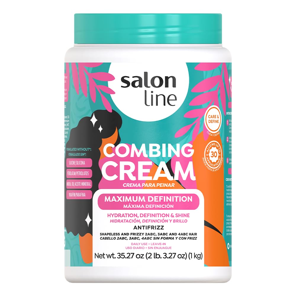Salon Line front packaging 35.27 oz showing product size and value
