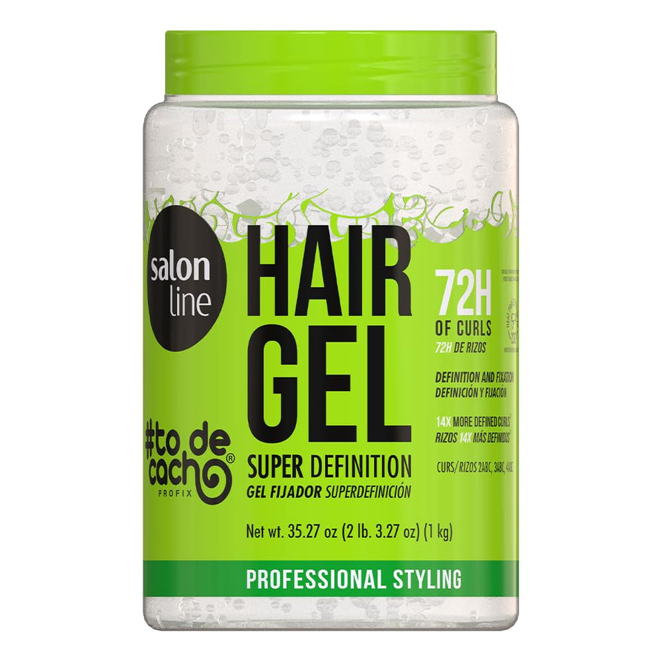 Salon Line front packaging showing tub and product name, conveys large volume convenience