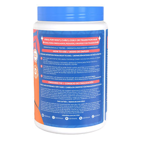 Salon Line jar held in hand to show 35.27 oz size comparison and value