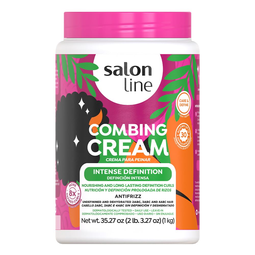 Salon Line on bathroom shelf staged among other grooming items for everyday use