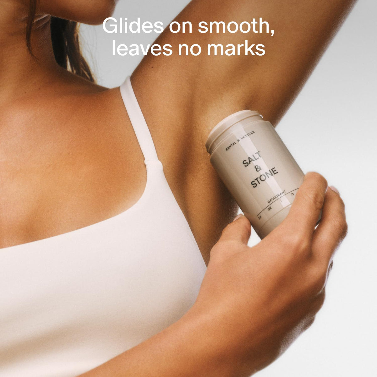 Salt & Stone ingredient label with seaweed extracts and niacinamide benefits