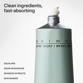 Salt & Stone cream texture close-up demonstrating fast-absorbing hydration