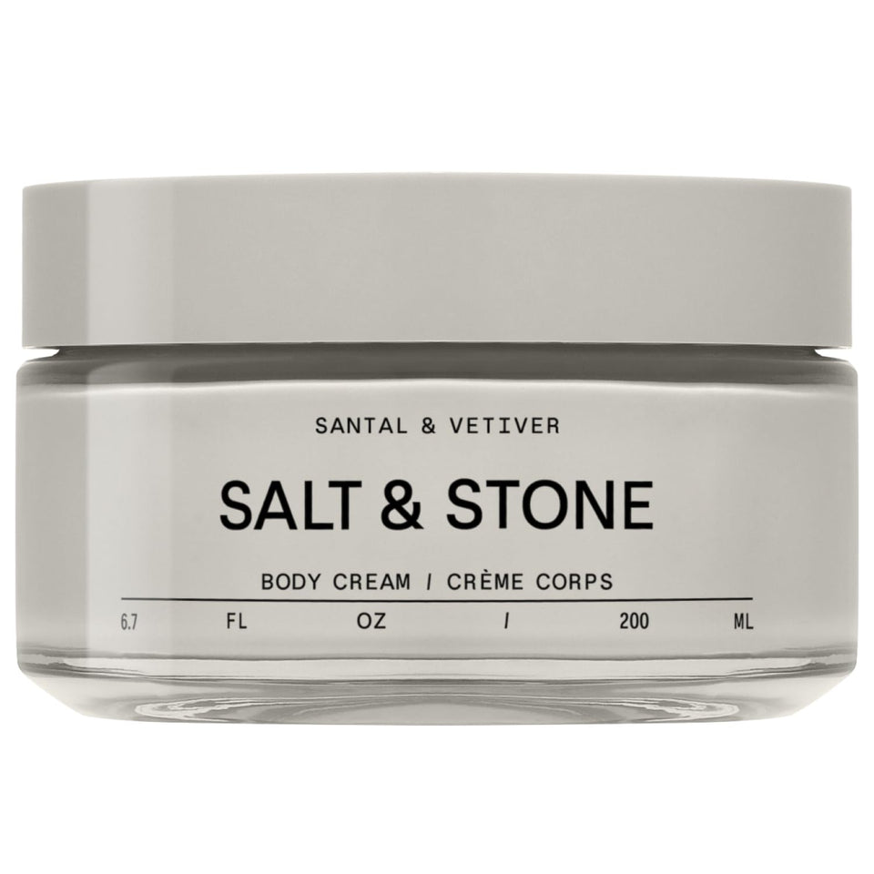 Salt & Stone front packaging showing bottle and label for clear identification and appeal