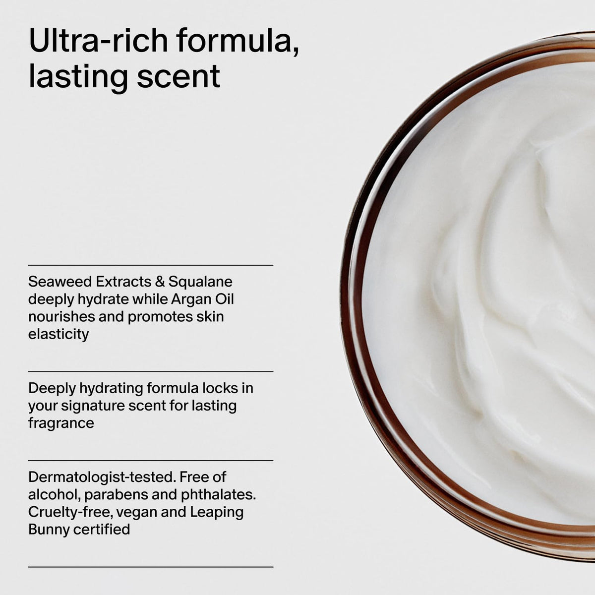 Salt & Stone ingredients flatlay with seaweed and spirulina highlighting natural actives