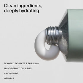 Salt & Stone cream texture close-up highlighting fast-absorbing finish