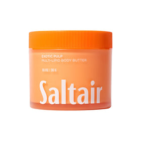 Saltair jar front view showing label and 10 oz size for clear product identification
