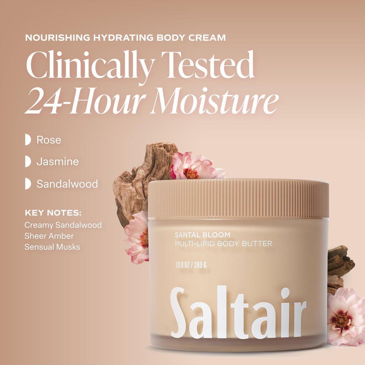 Saltair cream texture close-up showing rich, whipped butter for deep hydration