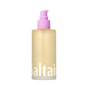 Saltair body oil front bottle showing clean packaging and 4oz size benefit